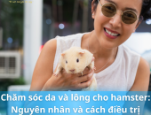 Chăm sóc da và lông cho hamster: Nguyên nhân và cách điều trị