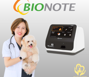 NÂNG TẦM CHĂM SÓC SỨC KHỎE THÚ CƯNG VỚI BIONOTE VCHECK V200 TẠI PET HEALTH CENTRE