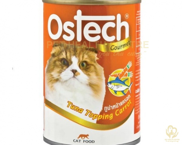 Pate cho mèo Ostech Tuna Carrot 400g