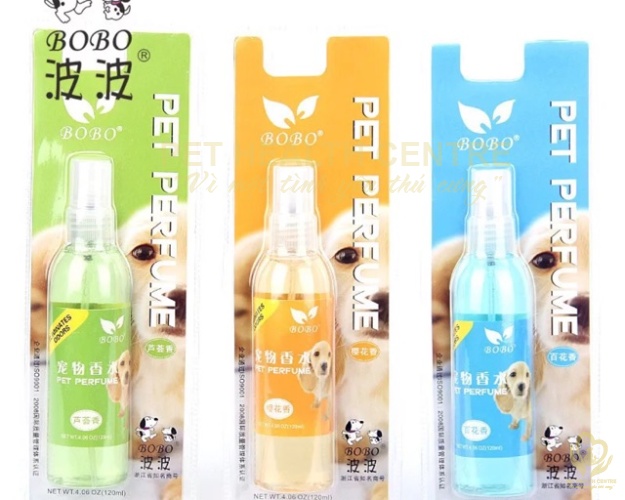 Nước hoa cho chó mèo BoBo Pet Perfume 120ml