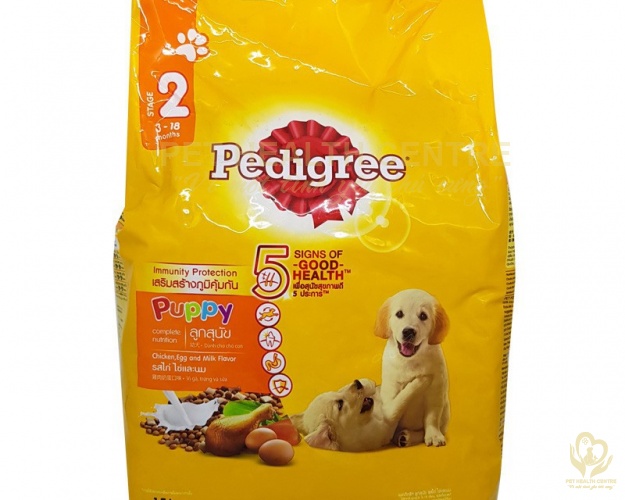 Thức ăn dành cho chó con Pedigree puppy vị gà, trứng, sữa - 1,5 kg