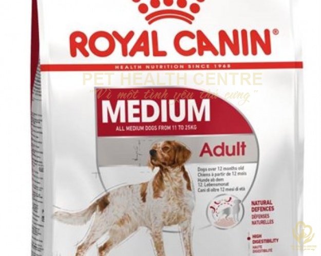 THức ăn cho chó trưởng thành ROYAL CANIN MEDIUM ADULT - 1KG