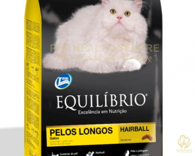 Hạt Equilibrio Adult Cats Long Hair (Gói 1,5kg)