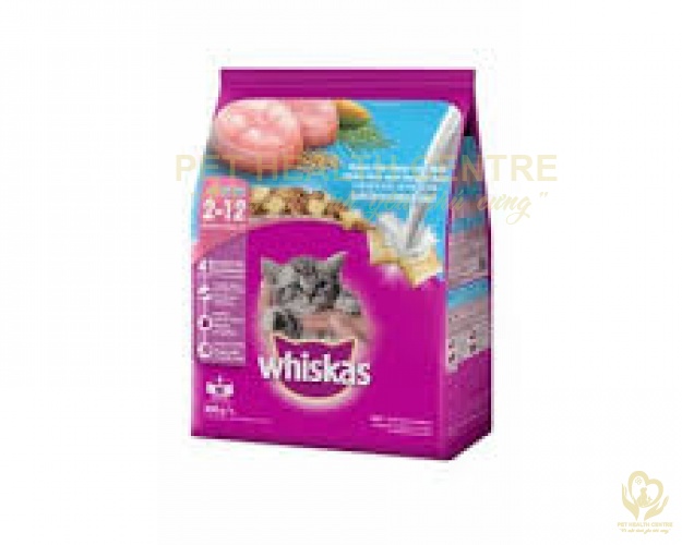 Thức ăn cho mèo con Whiskas mèo con cá biển 450g