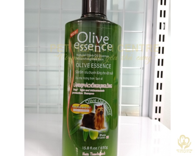 Sữa tắm Olive Essence làm đẹp và chống rụng lông 450g (chai)
