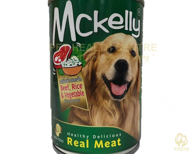 Pate cho chó Mckelly Beef, Rice & Vegetable 400g