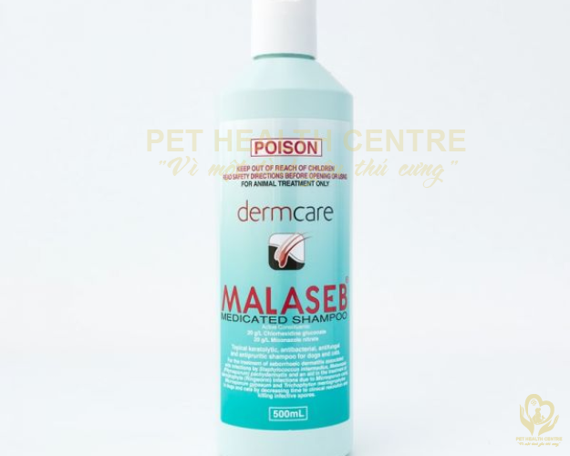 Sữa tắm dành cho chó Malaseb trị nấm và viêm da cho chó mèo 100 ml
