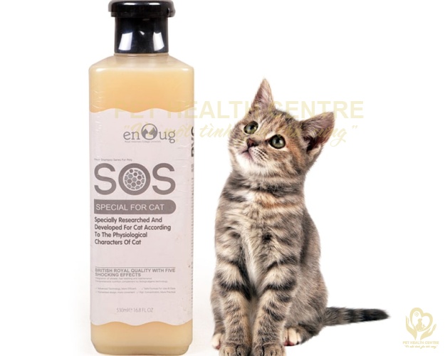 Sữa tắm dành cho mèo SOS (Trắng)