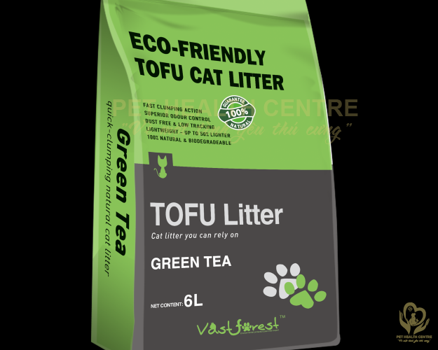 Cát Tofu Litter Green Tea 6L